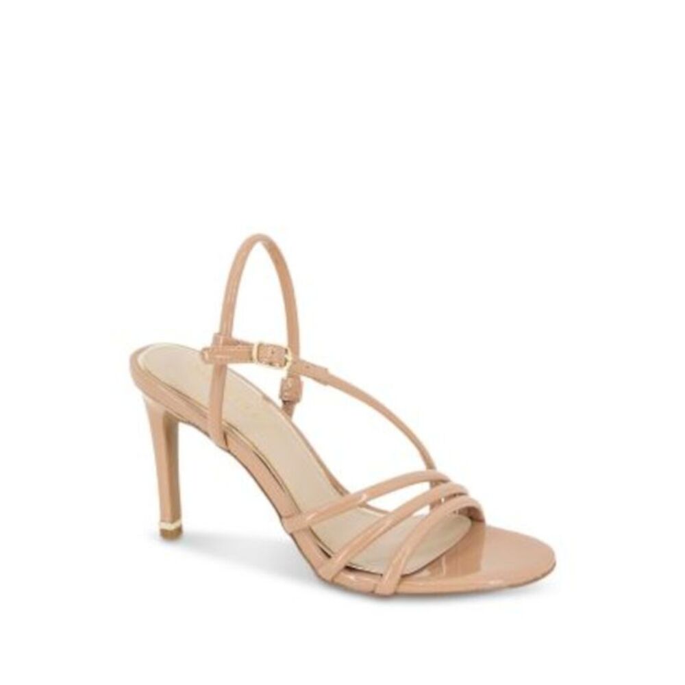 KENNETH COLE NEW YORK Womens Beige Baxley Toe Stiletto Slingback Sandal 10 M